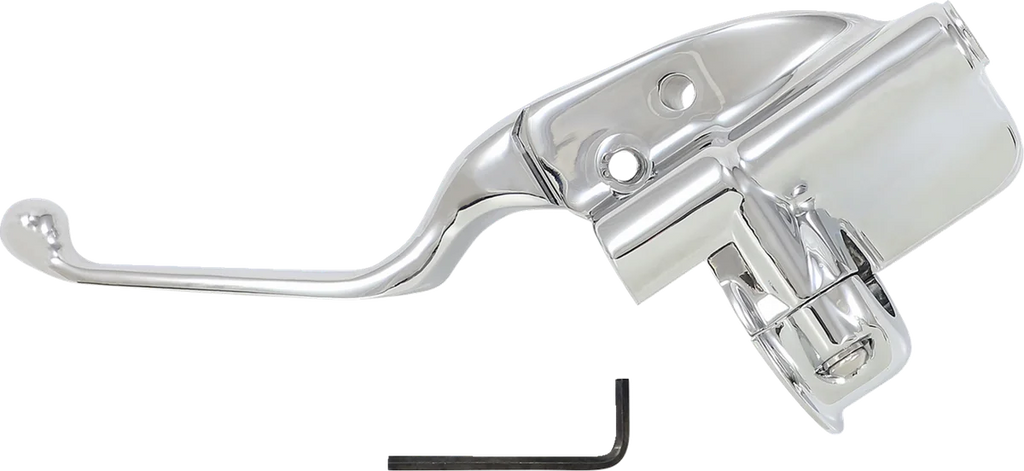 Master Cylinder - Chrome DragSpecialties H07-0805-1 - Side View