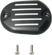 Load image into Gallery viewer, Master Cylinder Cover - Black DragSpecialties 78149 - Side View