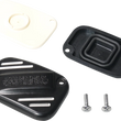 Load image into Gallery viewer, Master Cylinder Cover - Black DragSpecialties 78151 - Side View