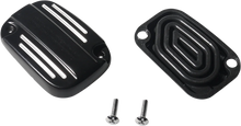 Load image into Gallery viewer, Master Cylinder Cover - Black DragSpecialties 78152 - Side View