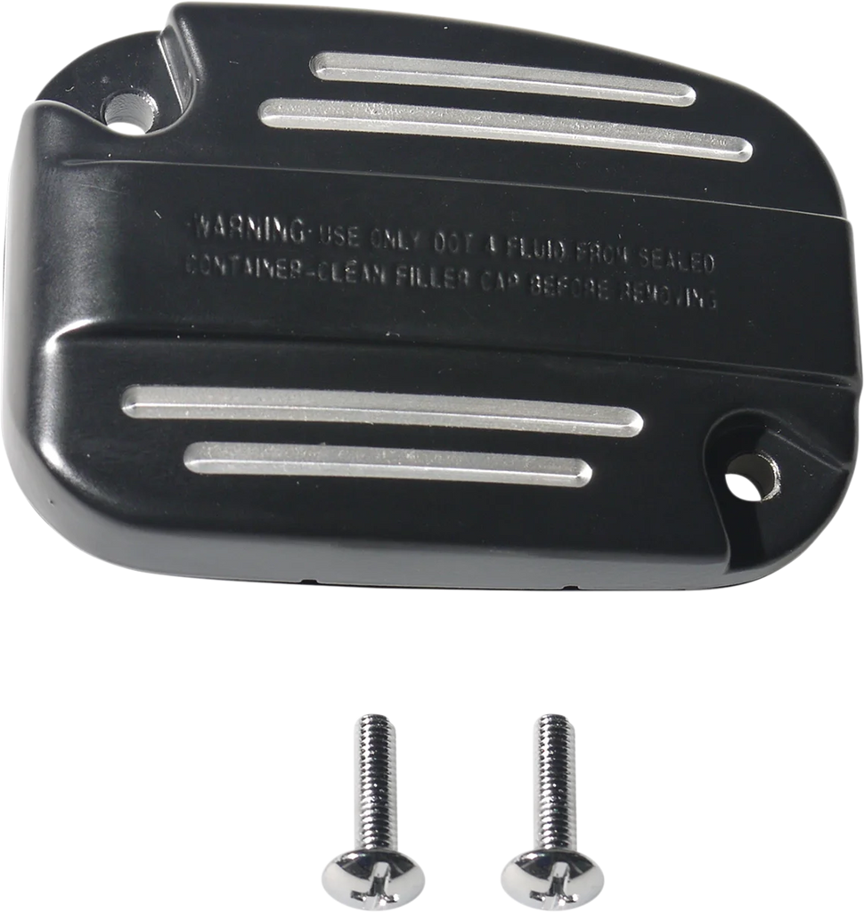 Master Cylinder Cover - Clutch - Black DragSpecialties 78153 - Main Product View