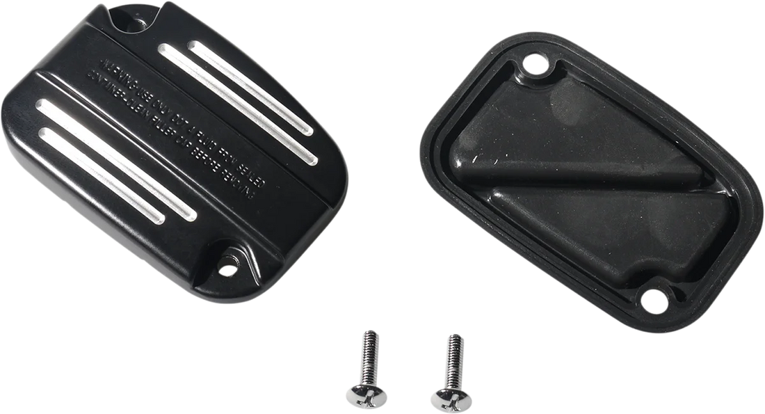 Master Cylinder Cover - Clutch - Black DragSpecialties 78153 - Side View