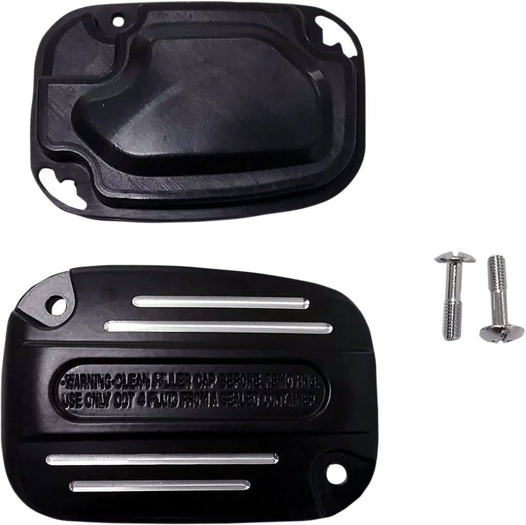 Master Cylinder Cover - Clutch - Black DragSpecialties 78577 - Main Product View