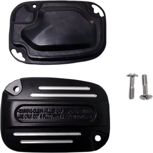 Master Cylinder Cover - Clutch - Black DragSpecialties 78577 - Main Product View