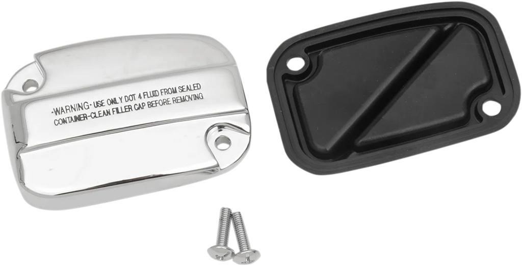 Master Cylinder Cover - Clutch - Chrome DragSpecialties 77668 - Main Product View