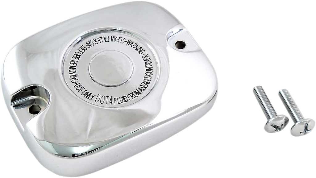Master Cylinder Cover - Clutch - Chrome DragSpecialties 78010 - Main Product View