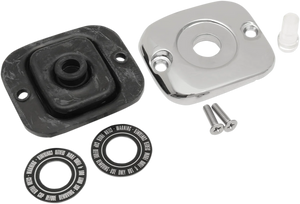 Master Cylinder Cover - OEM - Chrome - '96-'17 DragSpecialties DS373812-1 - Main Product View