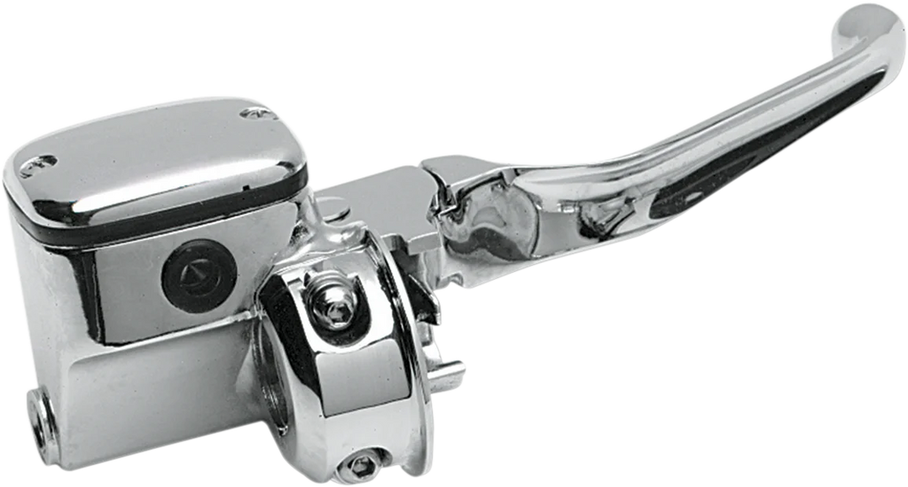 Master Cylinder - Cut Down - 11/16" DragSpecialties 054016BX - Side View