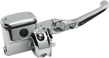 Load image into Gallery viewer, Master Cylinder - Cut Down - 9/16" DragSpecialties 054015 - Side View