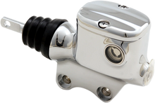 Load image into Gallery viewer, Master Cylinder - Rear - Chrome DragSpecialties B17-0650 - Side View