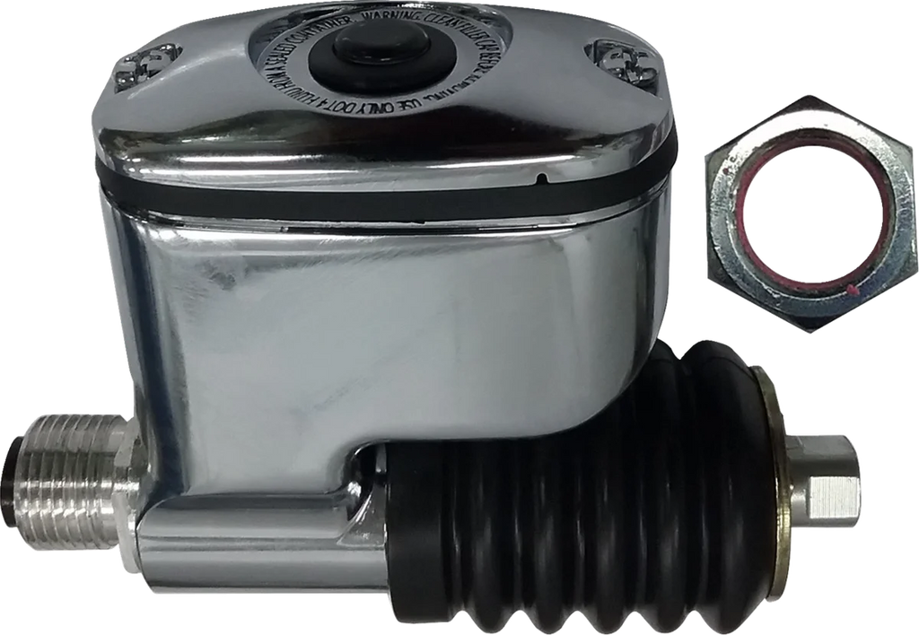 Master Cylinder - Rear - Chrome DragSpecialties B17-0653C - Main Product View