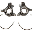Load image into Gallery viewer, MaxTrac 07-16 GM C1500 2WD 3in Front Lift Spindles w/Extended DOT Compliant Brake Lines