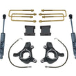 Load image into Gallery viewer, MaxTrac 07-16 GM C1500 2WD w/Cast Steel Susp. 3in/1in Spindle Lift Kit w/FOX Shocks
