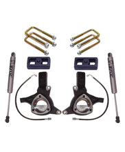 Load image into Gallery viewer, MaxTrac 07-16 GM C1500 2WD w/Cast Steel Susp. 4.5in/2in MaxPro Elite Spindle Lift Kit w/FOX Shocks
