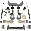 Load image into Gallery viewer, MaxTrac 14-16 GM K1500 4WD w/Cast Steel Susp. (Non Magneride) 7in/7in MaxPro Spindle Lift Kit