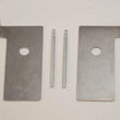 Load image into Gallery viewer, MaxTrac 14-18 GM C/K1500 2WD/4WD Front &amp; Rear Magneride Sensor Rod &amp; Plate Kit - Side View
