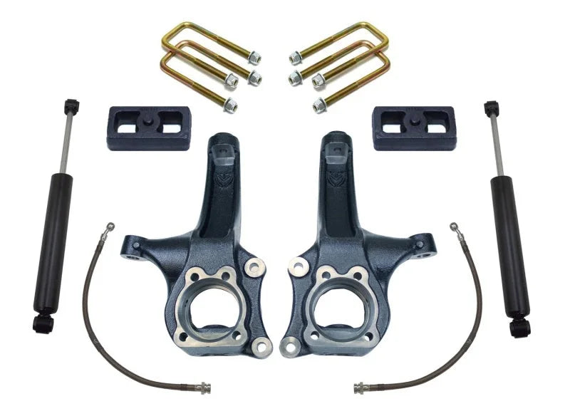 MaxTrac 15-18 Chevrolet Colorado 2WD 4in/2in MaxPro Spindle Lift Kit w/MaxTrac Shocks