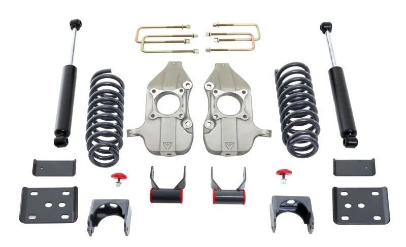 MaxTrac 15-18 Ford F-150 2WD 3.5L V6 EcoBoost 3in/5in MaxPro Lowering Spindle Kit - Main Product View