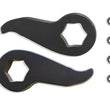Load image into Gallery viewer, MaxTrac 2020 GM 2500/3500HD 1-3in Front Lowering Torsion Keys - Side View