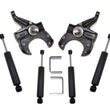 Load image into Gallery viewer, MaxTrac 73-87 Chevrolet C10 2WD 2.5in/5in Lowering Spindle Kit (1.25in Rotor)