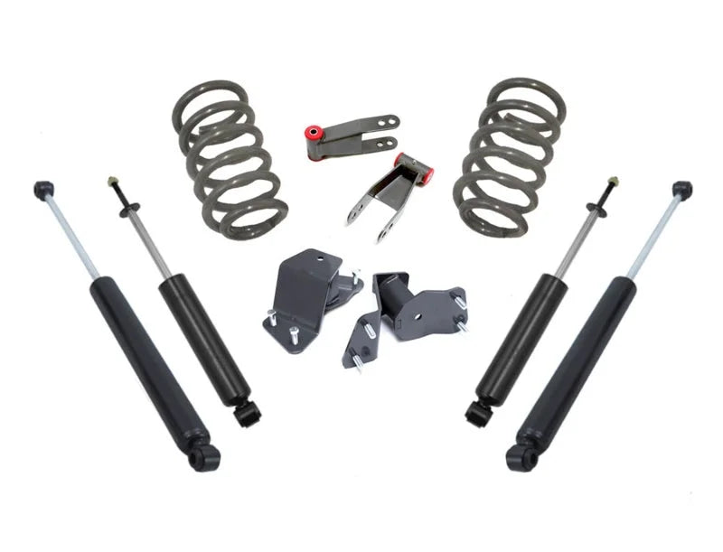 MaxTrac 88-98 GM C1500/2500 2WD V6 5/6 Lug 2in/4in Lowering Coil Kit