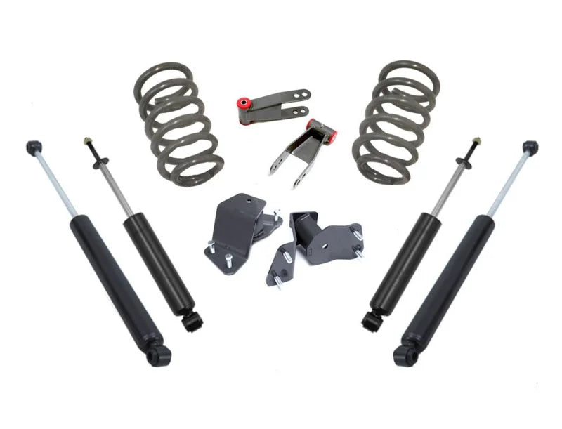MaxTrac 88-98 GM C1500/2500 2WD V8 5/6 Lug 2in/4in Lowering Coil Kit