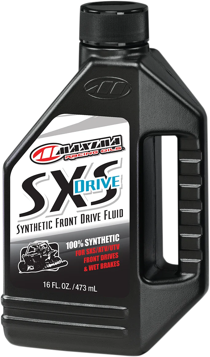 Maxima - 80 WT SXS Synthetic - 16 U.S. fl oz. - 40-45916 - Side View