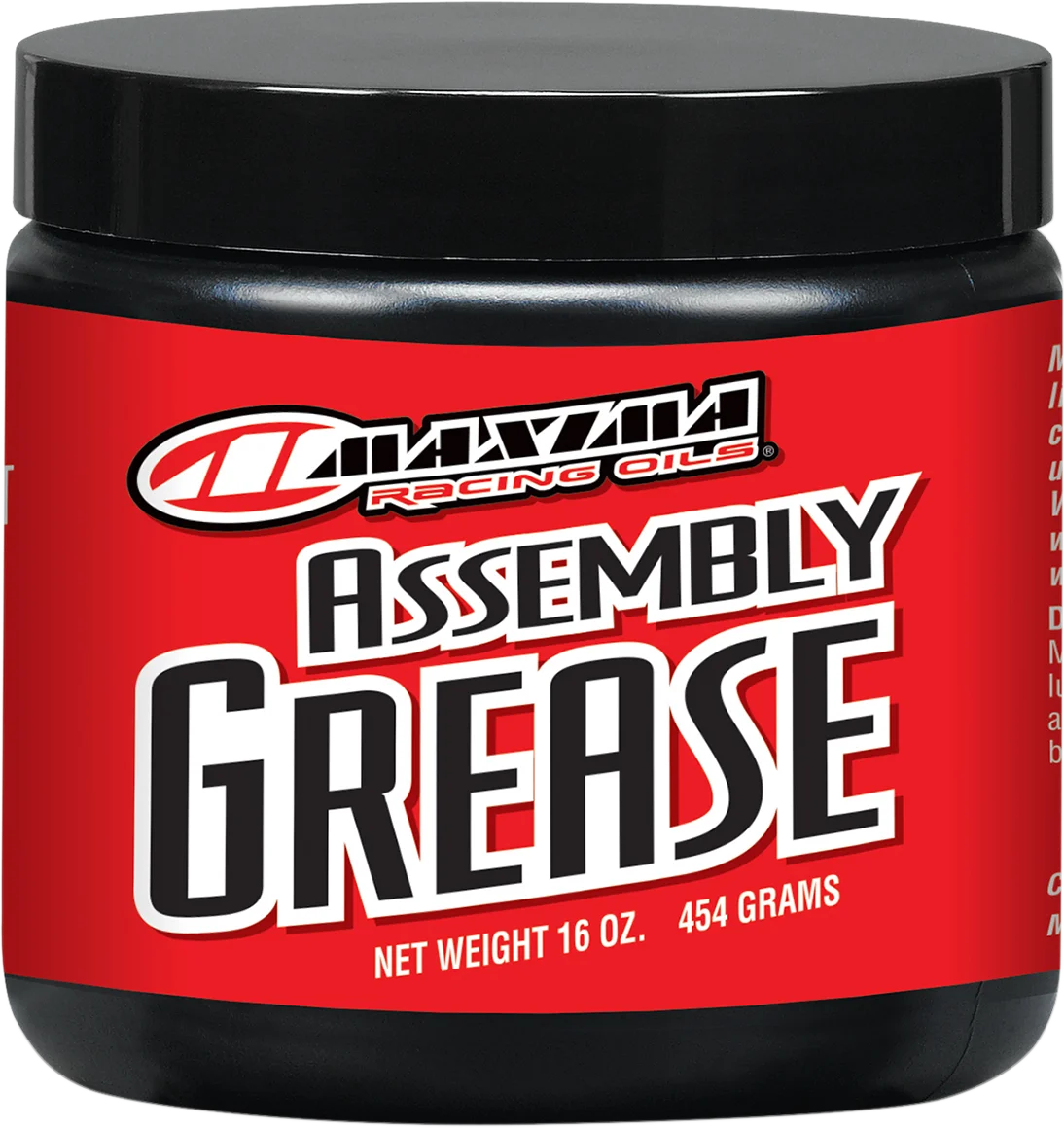 Maxima - Assembly Grease - 16 oz. net wt. - 69-02916 - Side View
