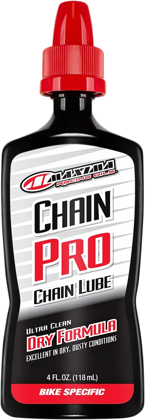 Maxima - Chain Lubricant - Dry - 4 U.S. fl oz. - 95-03904 - Side View