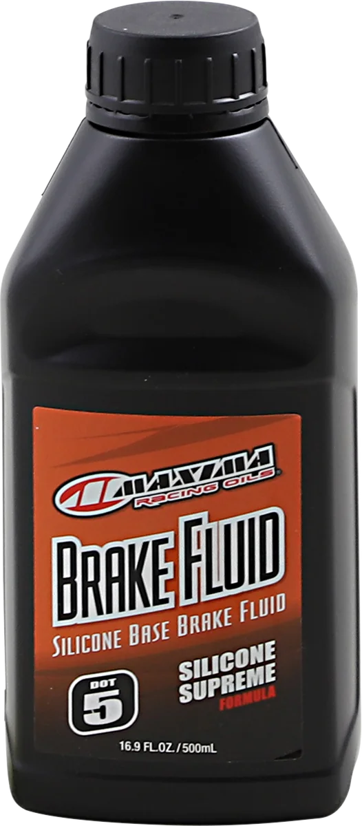 Maxima - DOT 5 Brake Fluid - 500ml - 80-81916 - Side View