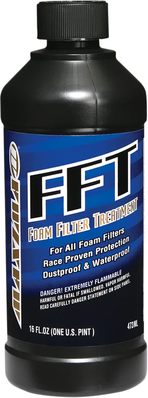 Maxima - FFT Foam Filter Oil - 16 U.S. fl oz. - 60916 - Side View