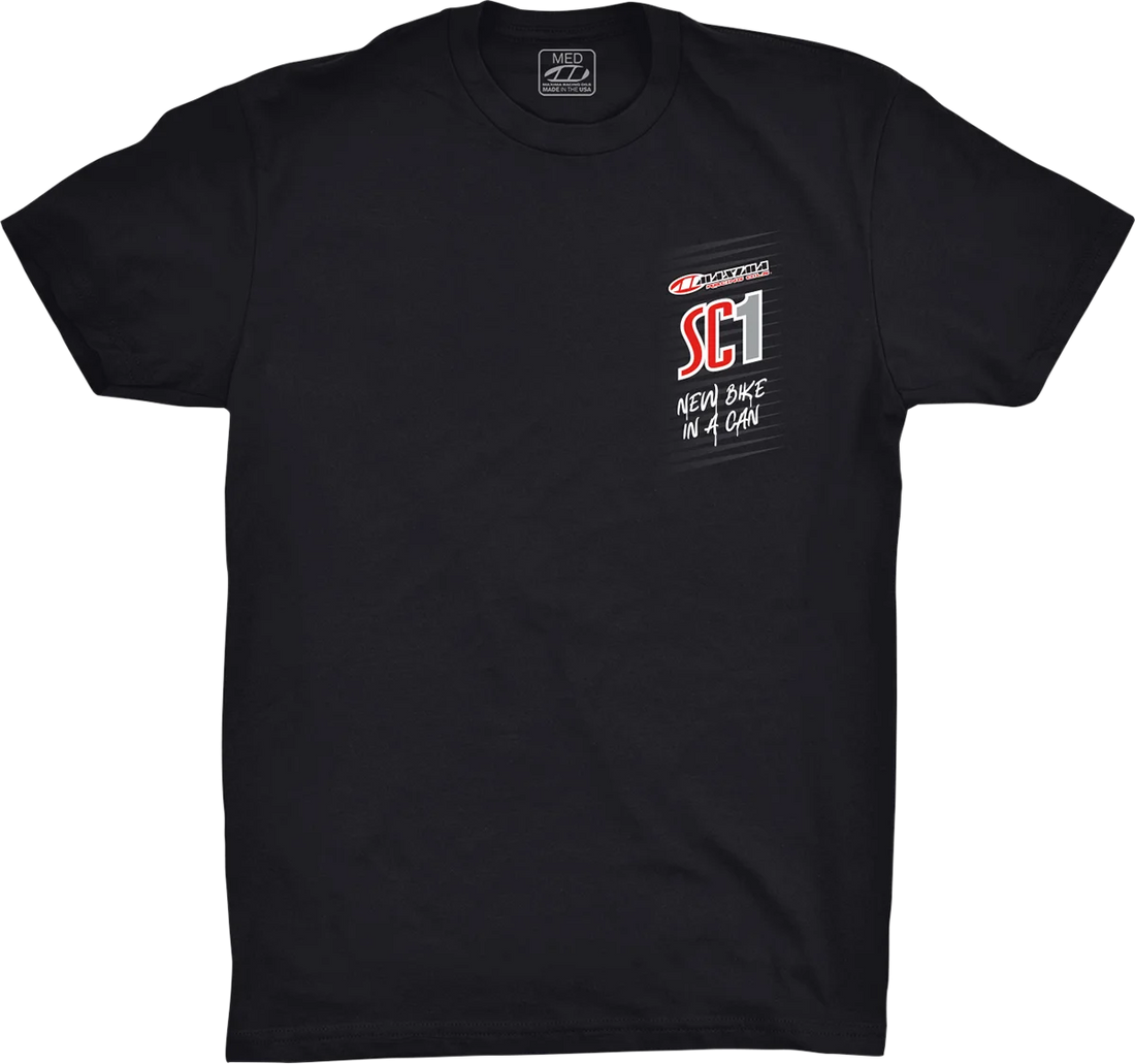 Maxima - Maxima SC1 Short-Sleeve T-Shirt - Black - Small - 10-10019-BLK-SM - Detail View