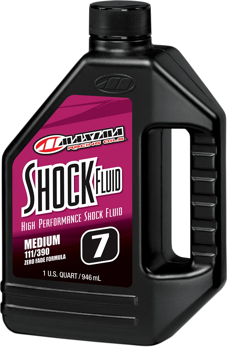 Maxima - Racing Shock Fluid - Medium - 1 U.S. quart - 58901M - Side View