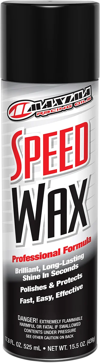 Maxima - Speed Wax Detailer - 15.5 oz. net wt. - Aerosol - 70-76920 - Side View