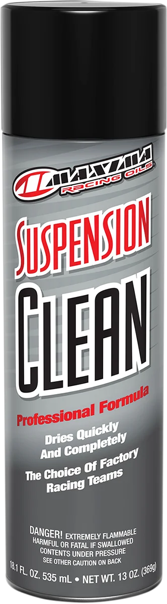 Maxima - Suspension Cleaner - 13 oz. net wt. - Aerosol - 71920 - Side View