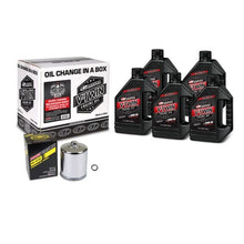 Load image into Gallery viewer, Maxima V-Twin Quick Change Kit Synthetic w/Chrome Filter Milwaukee-Eight