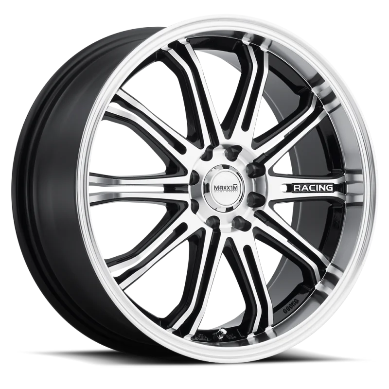 Maxxim Ferris 16x7 8x100/114.3 ET40 Black Machine Face
