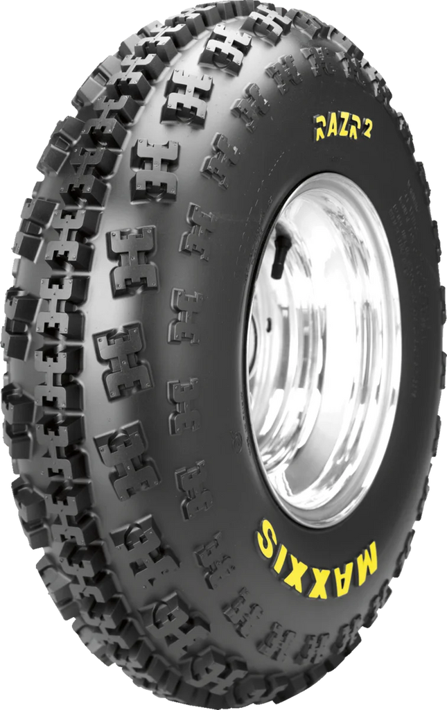 Maxxis Tire - Razr 2 - Front - 22x7-10 - 6 Ply - Side View