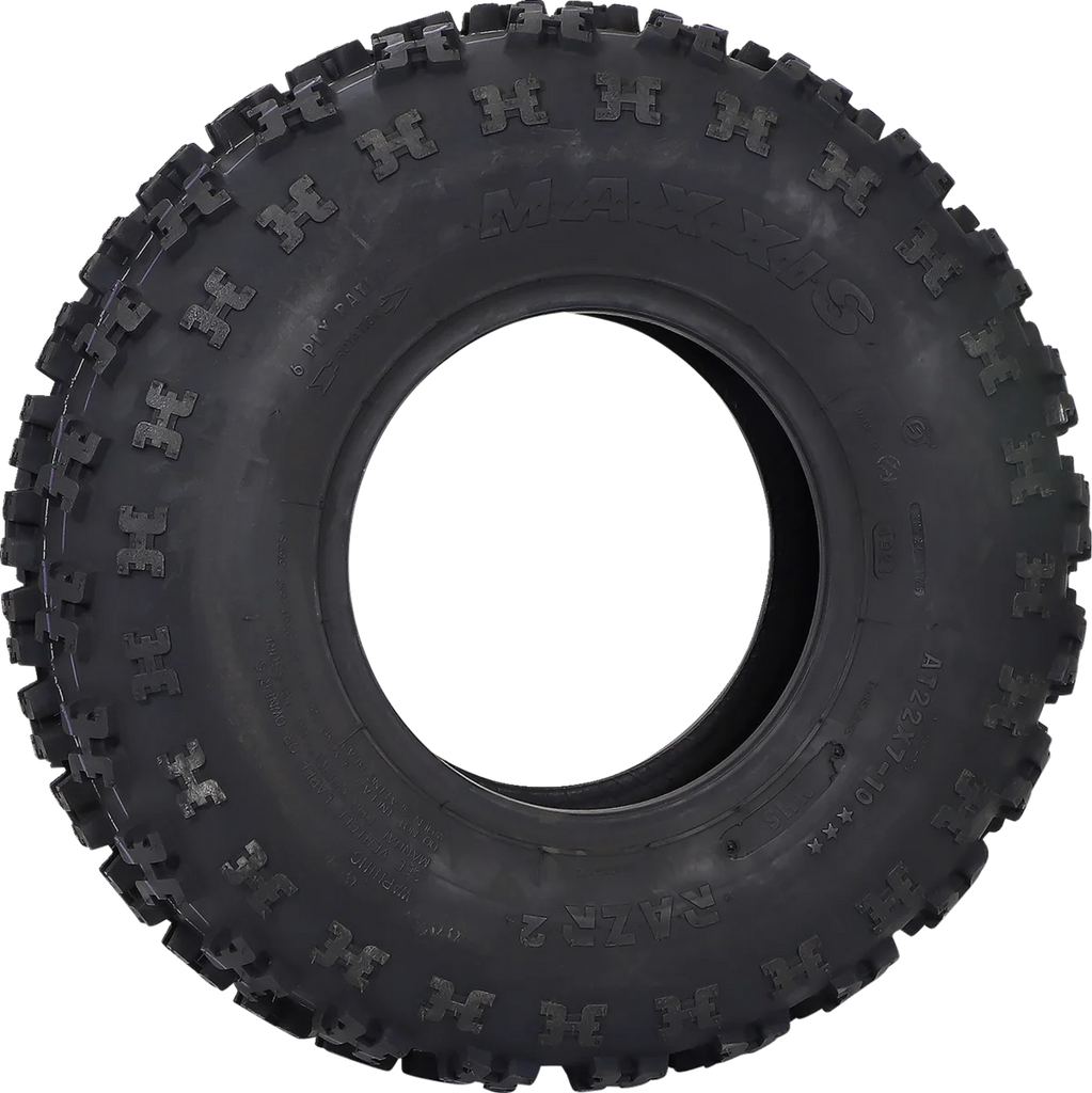 Maxxis Tire - Razr 2 - Front - 22x7-10 - 6 Ply - Detail View