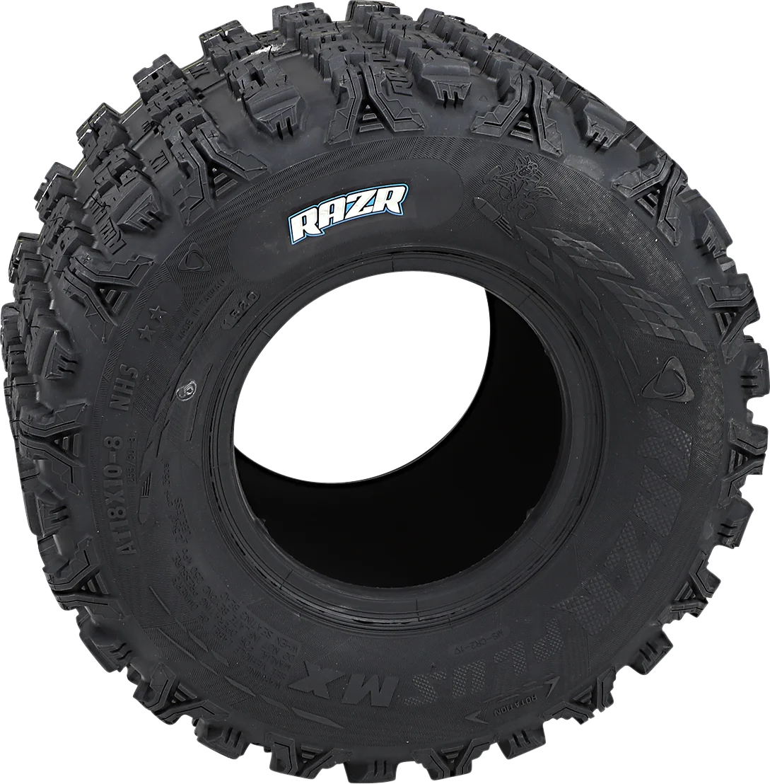 Maxxis Tire - Razr Plus MX - Front - 20x6-10 - 4 Ply TM01033100 - Side View