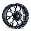 Load image into Gallery viewer, Mayhem 8015 Warrior 18x9 / 6x135 BP / 18mm Offset / 106mm Hub Black/Machined Face Wheel - Main Product View