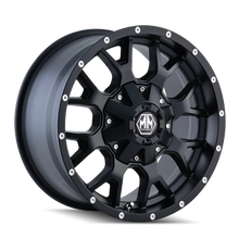 Load image into Gallery viewer, Mayhem 8015 Warrior 20x10 / 8x170 BP / -25mm Offset / 125.2mm Hub Matte Black Wheel