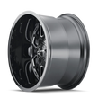 Load image into Gallery viewer, Mayhem 8107 Cogent 20x9 / 6x135 BP / 13mm Offset / 106mm Hub Black w/ Milled Spokes Wheel - Main Product View