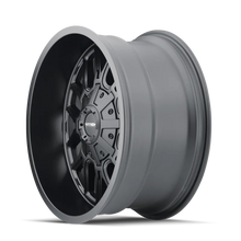 Load image into Gallery viewer, Mayhem 8107 Cogent 20x9 / 6x135 BP / -8mm Offset / 106mm Hub Matte Black Wheel - Main Product View