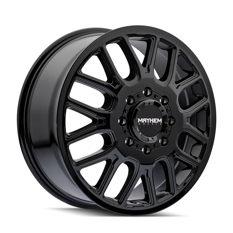 Mayhem 8107D Cogent Dually 20x8.25 / 8x210 BP/ 115mm Offset / 154.2mm Hub Gloss Black Wheel