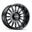 Load image into Gallery viewer, Mayhem 8114 Utopia 20x9 / 8x165.1 BP / 0mm Offset / 125.2mm Hub Black w/ Milled Spokes Wheel - Main Product View
