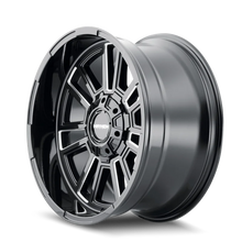 Load image into Gallery viewer, Mayhem 8115 Apollo 20x9 / 6x135 BP / 0mm Offset / 106mm Hub Black w/ Milled Spokes Wheel - Main Product View