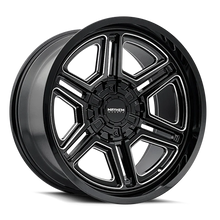 Load image into Gallery viewer, Mayhem 8117 Hermosa 20x9 / 5x127 BP/ 18mm Offset / 87mm Hub Black/Milled Wheel