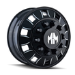 Load image into Gallery viewer, Mayhem 8180 BigRig 24.5x8.25 / 10x285.75 BP / 168mm Offset / 220.1mm Hub Inner Black Wheel