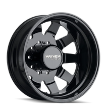 Load image into Gallery viewer, Mayhem 8181 Challenger Dually 22x8.25 / 10x225 BP / 169mm Offset / 170.1mm Hub Full Black Wheel - Main Product View
